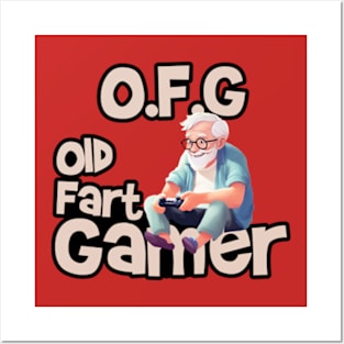 O.F.G Old Fart Gamer Posters and Art